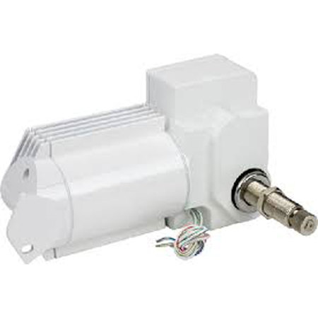 SEA-DOG Sea-Dog 412128W-3 MRV Wiper Motor - 80° Sweep, 2.5" Shaft Length, White 412128W-3